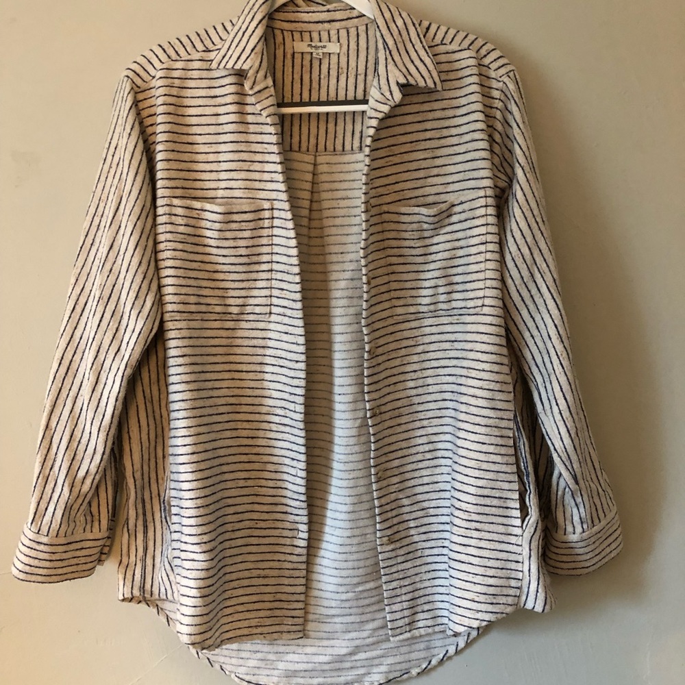 MADEWELL striped button down